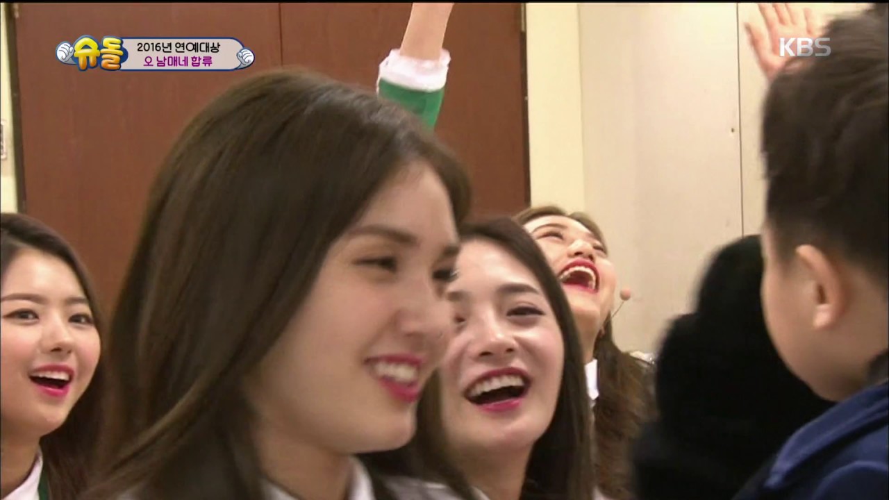 슈퍼맨이 돌아왔다 - 대박이, I.O.I 누나들 귀여움으로 조련.20170115