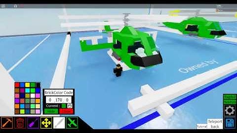 Huey Helicopter Tutorial part 2 (Roblox Plane Crazy )