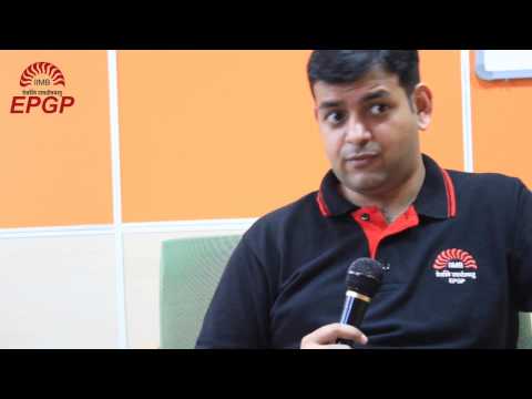 EPGP IIMB testimonials Student Speak Why an MBA Video 1