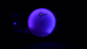 Adafruit Trinket and NeoPixel driven kick drum lights