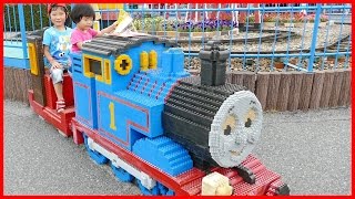 子供とお出かけ おもちゃ王国 に行きました♪ 遊園地 夏休み Kids Playing at Toy Amusement Park