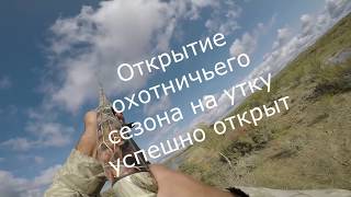 Охота на утку 2018 Осень, открытие