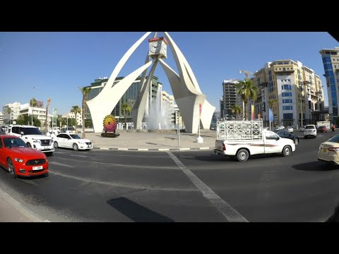 Dubai Clock Tower View