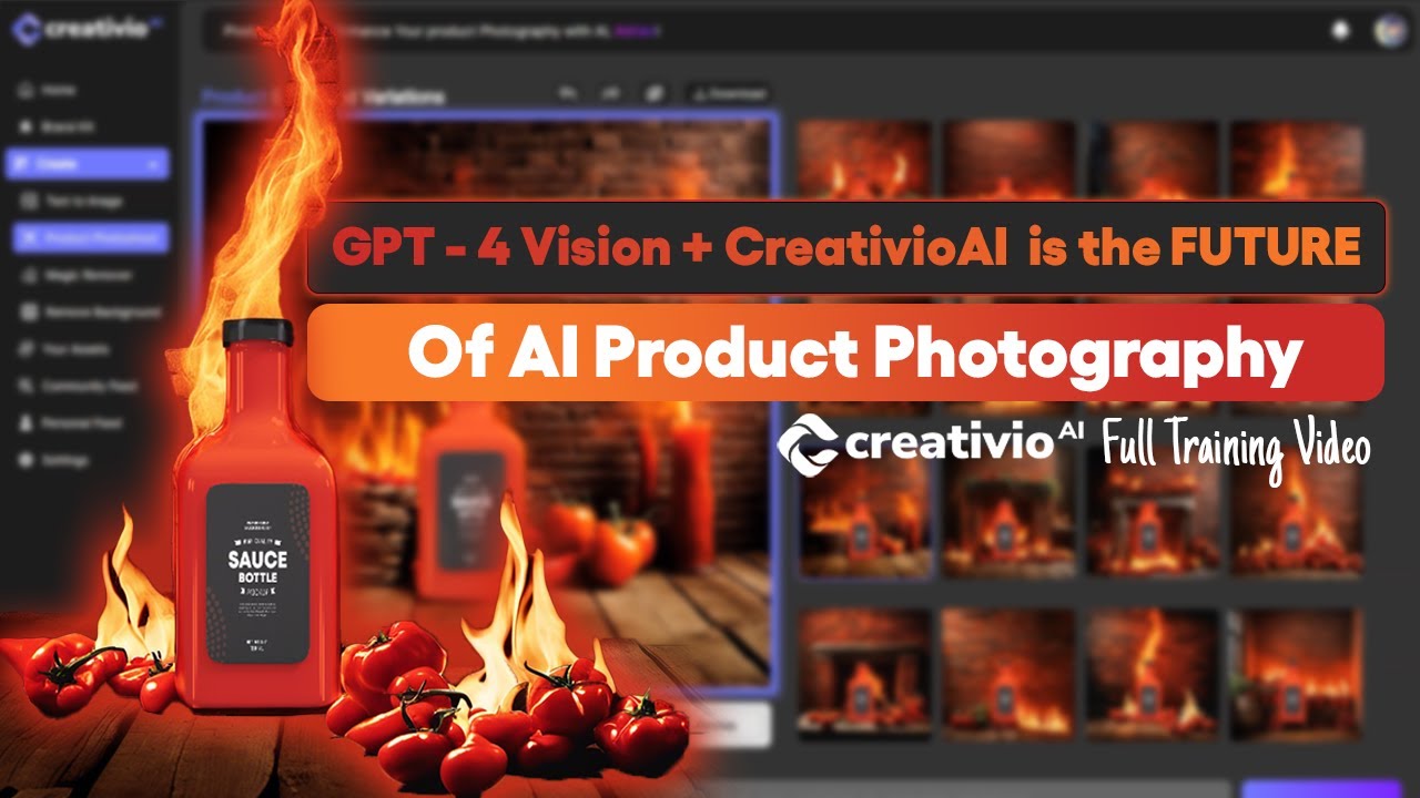 GPT-4 + Creativio AI: Crafting Breathtaking Product Photography Like ...