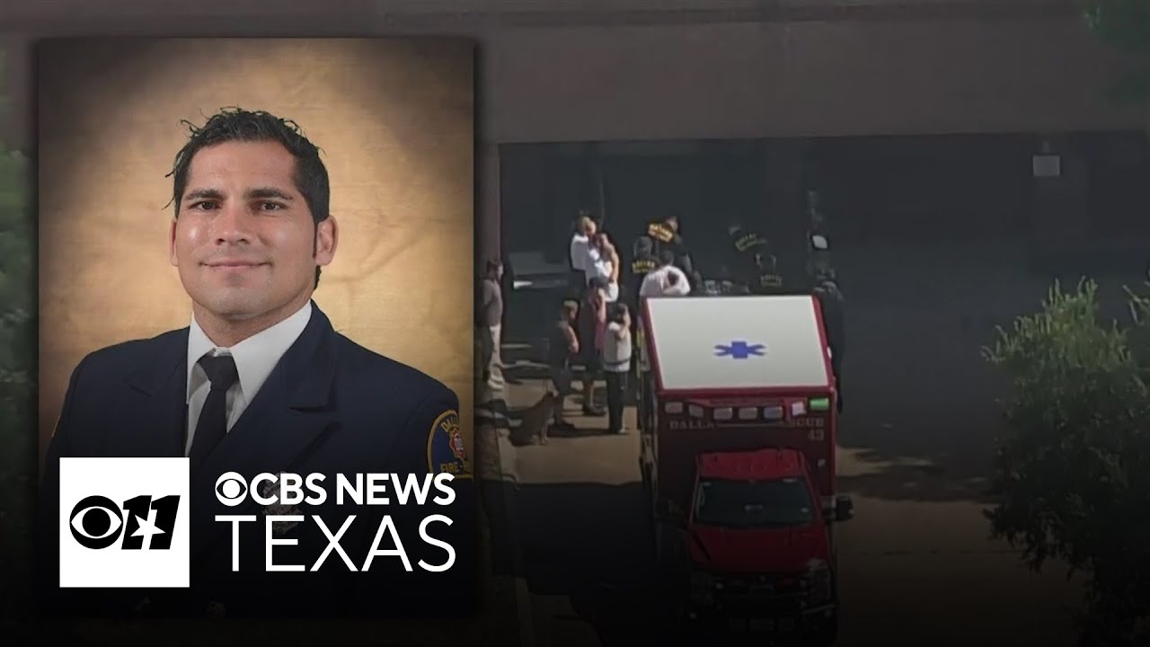 Collin County honors fallen Dallas firefighter Juan Omar Chaidez with memorial procession