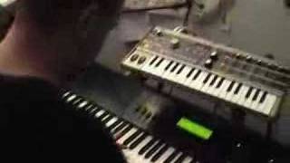 Eric playing organ - ROCK SOLID STUDIOS