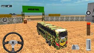 Real Army Coach Bus Simulator: Bus Transport Commando Driver Parking 2020 :YT Game screenshot 3