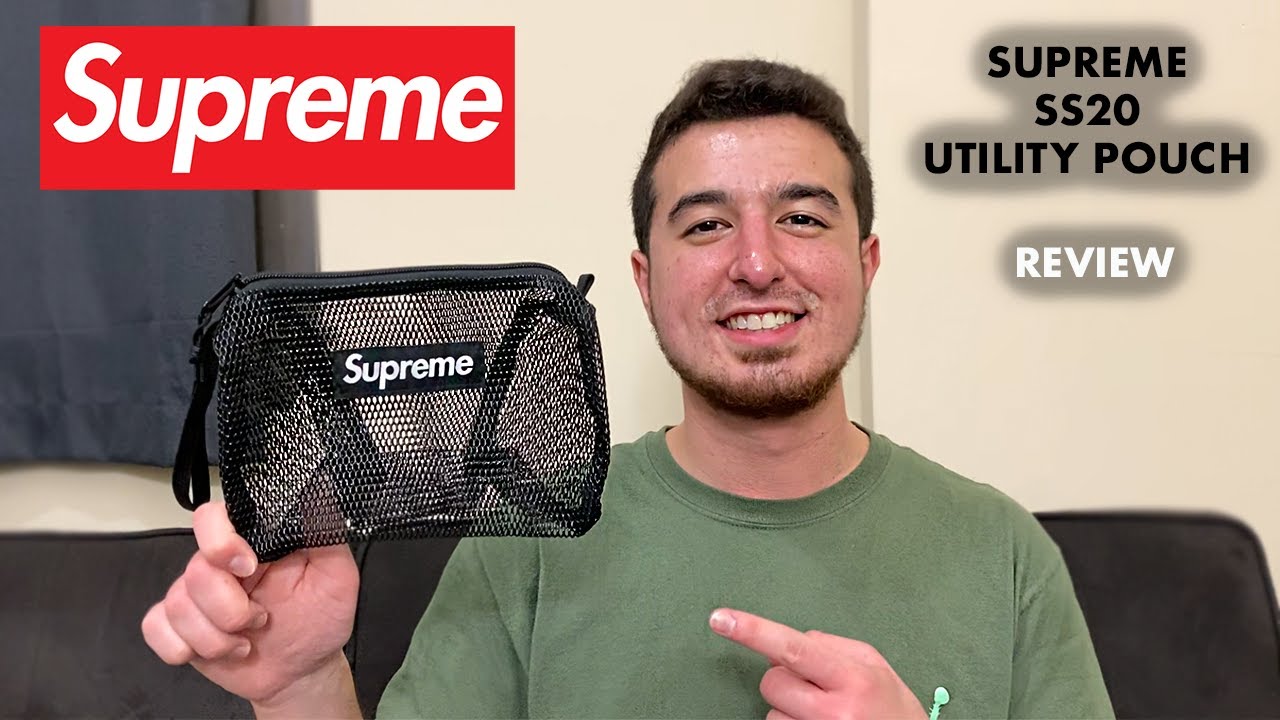 Supreme SS20 Utility Pouch Review - YouTube