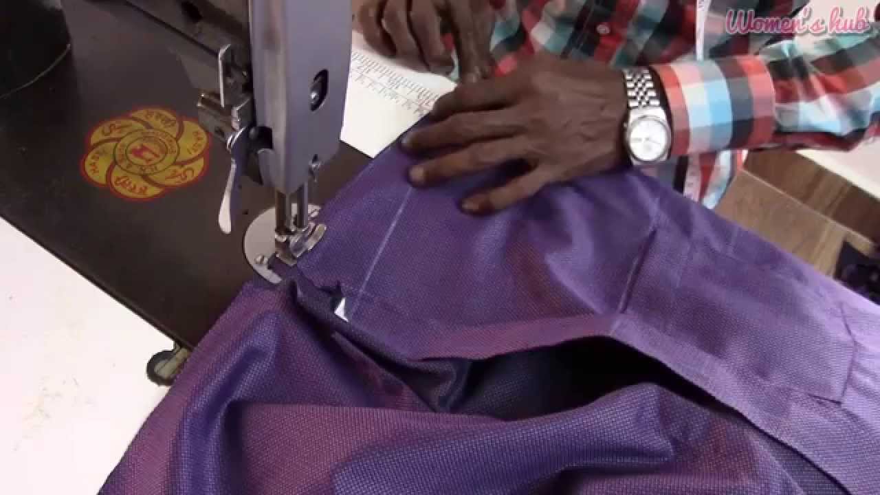  V Shoulder And Apple Cut Men Shirt Step By Step 6 Finishing Up 