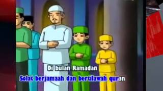 Kartun Islam - SAMBUT BULAN RAMADHAN DENGAN GEMBIRA