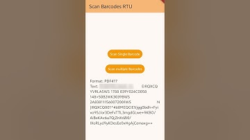 Flutter Barcode Scanner | QR Code Scanner #flutter