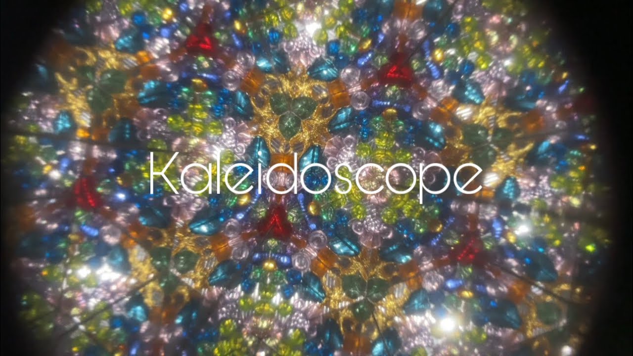 ASMR Kaleidoscope — Visual Triggers with Echo Mouthsound ✨🪞🧸