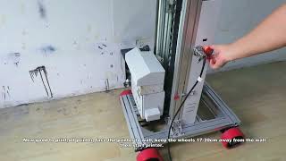【Wall Printer Tutorial Video 2】How to add ink & test printing
