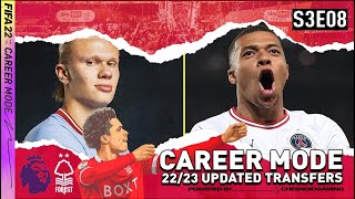 HAALAND OR MBAPPE FIFA 22 | Nottingham Forest Career Mode S3 Ep8