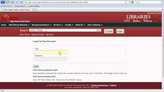 How to Put a Book on Hold in the Nyack/ATS Library Catalog