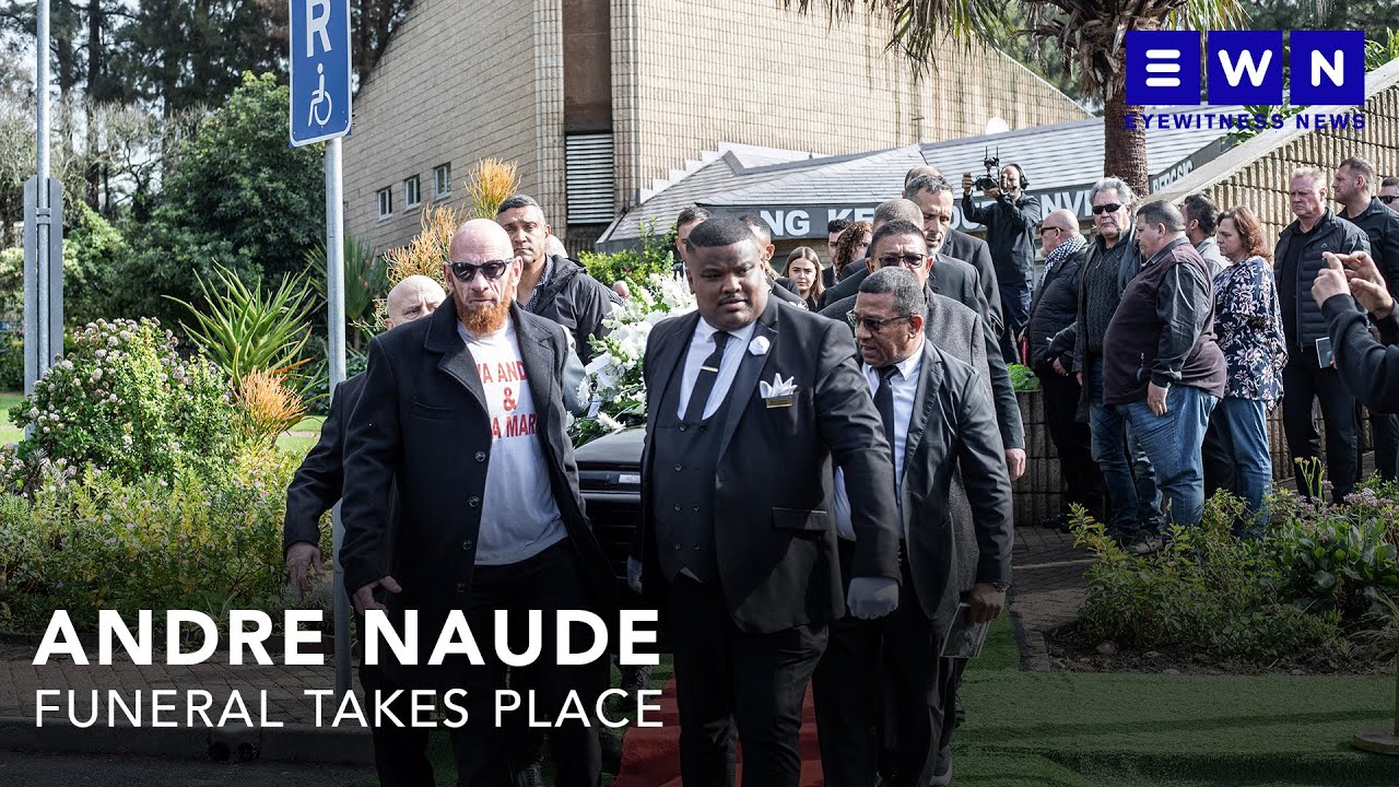 Andre Naude laid to rest with police yet to make arrests