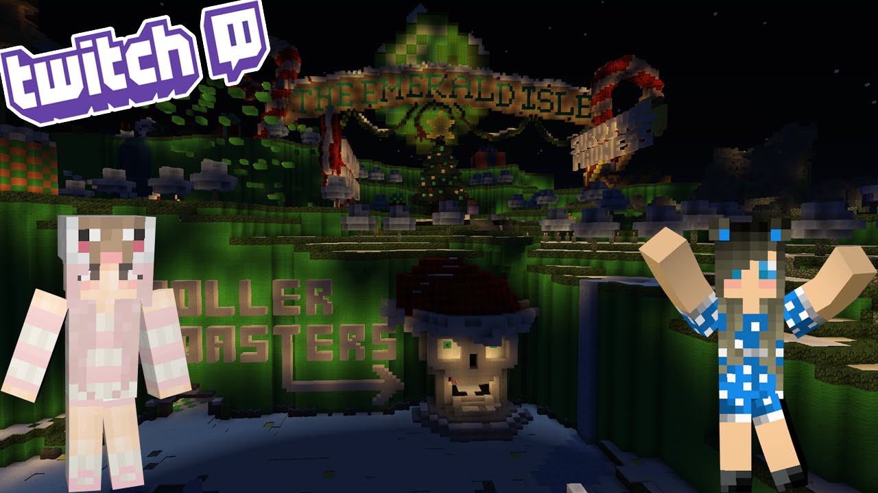 gaming logo Minecraft | Twitch Stream Highlight: Railbusters on TEI with ElleanoraMC