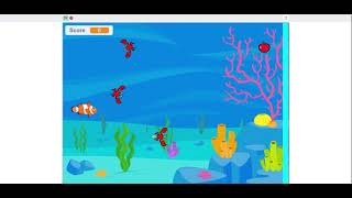 Fish VS Crab Game | Scratch Project | Vera KC2 screenshot 5