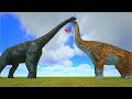 Ark Survival - GIRAFFATITAN vs LARGE DINOS/MONSTERS [Ep.520]