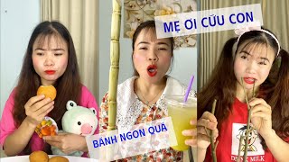 tổng hợp video siêu hài hước vui nhộn, đứa em tham ăn chân gà và điều ước của chị.