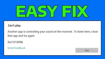 How To Fix Another App is Controlling Your Sound at the Moment Error in Windows