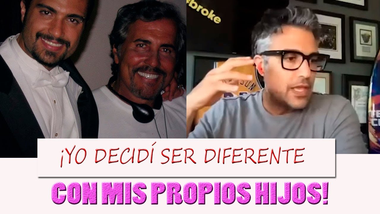 Jaime Camil revela lo estricto que era su papá con él