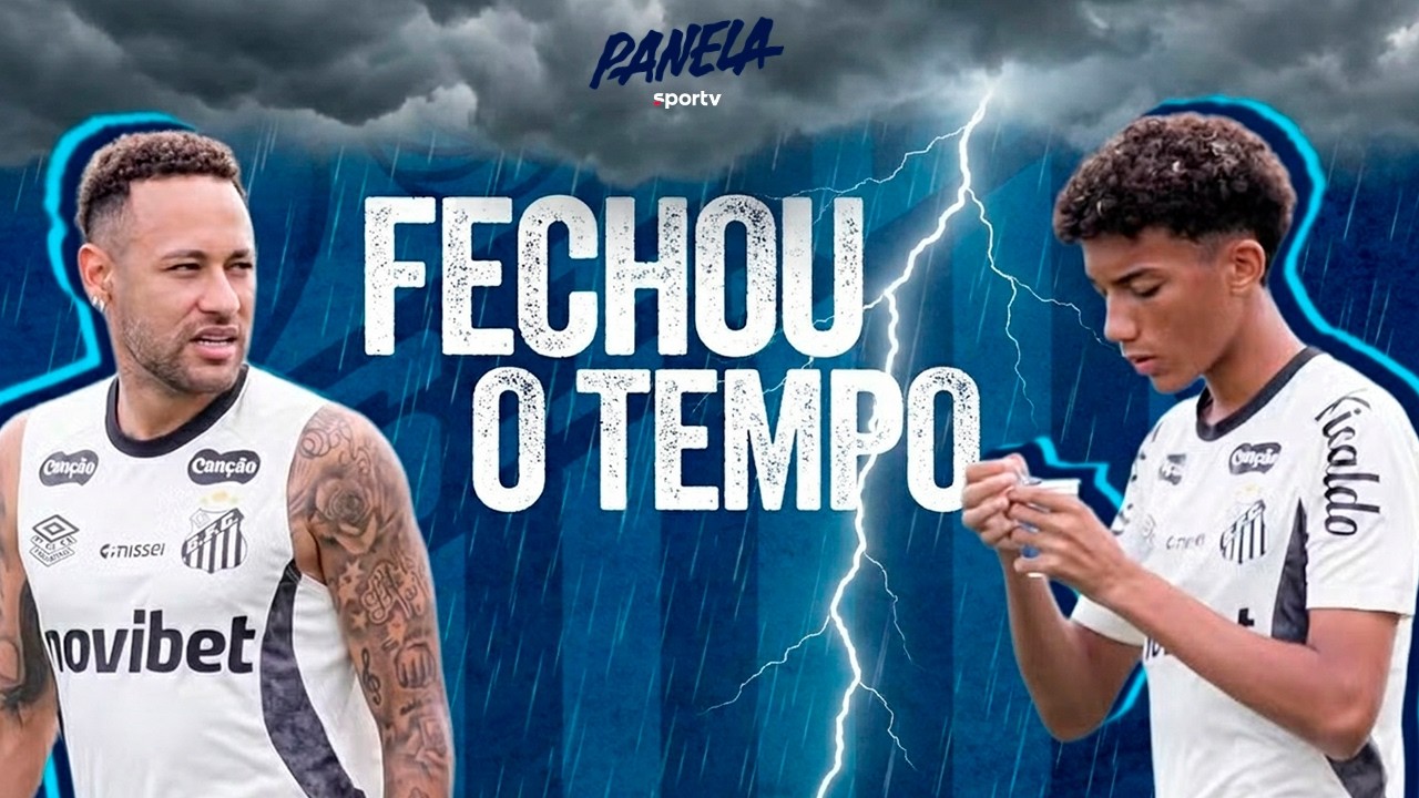 BRIGA ENTRE NEYMAR E ROBINHO JR REVELA TENSÃO NOS BASTIDORES DO SANTOS | Panela sportv