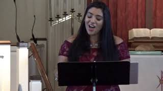 All the things you are- Very warm for May-Kern- Sarah Chammas. Acc. by David Maiullo.