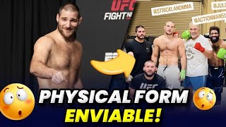 UNBELIEVABLE! SEAN STRICKLAND SURPRISES WITH ENVIABLE PHYSICAL SHAPE BEFORE FIGHT FOR THE BELT.