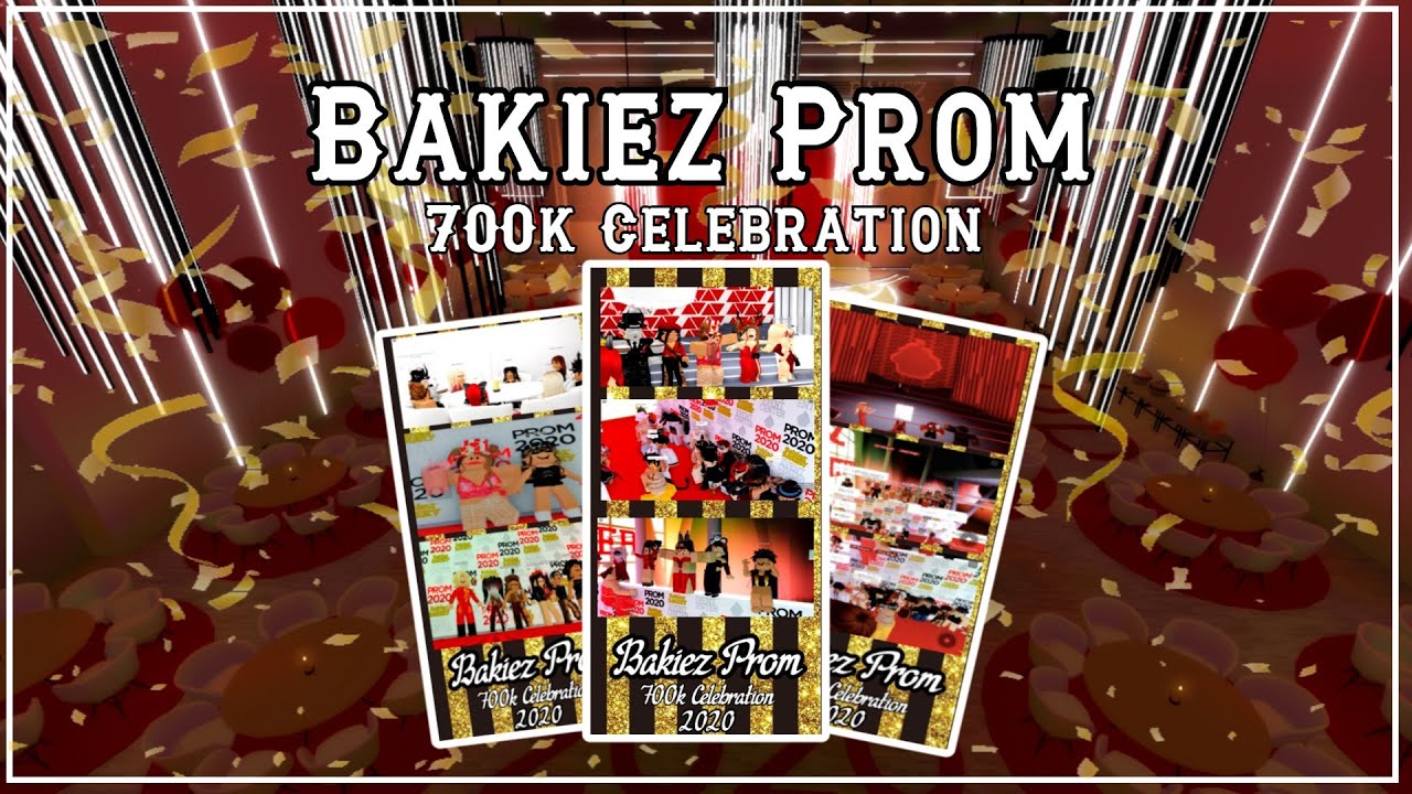 Bakiez Prom 700k Celebration Bakiez Bakery Roblox Youtube - bakiez bakery roblox group