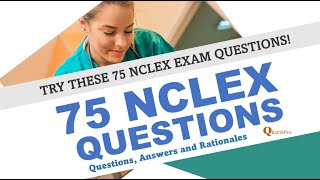 NCLEX QUESTIONS AND ANSWERS Nclex 2022 NCLEX RN Exam NCLEX HIGH YIELD NCLEX Review QBankPro