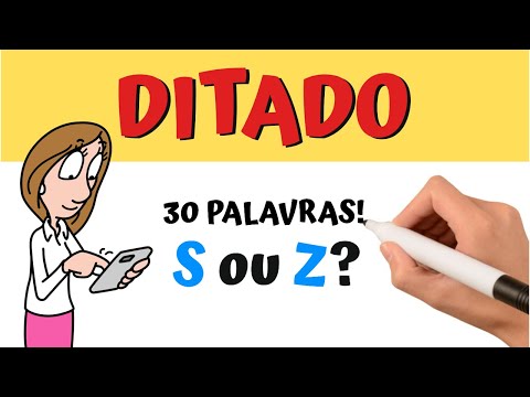 DITADO de PALAVRAS! S ou Z? TESTE SEU NÍVEL DE CONHECIMENTO! ✅✅✅