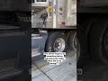 Truck driver forgets to do something important before unhooking #shorts #reefer #trucking #mistake