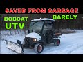 BobCat UTV, Cheap Transmission Rebuild. Will It Plow Snow?