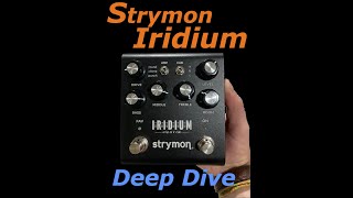 Strymon Iridium...an amazing solution for guitarists in the studio or on the stage!