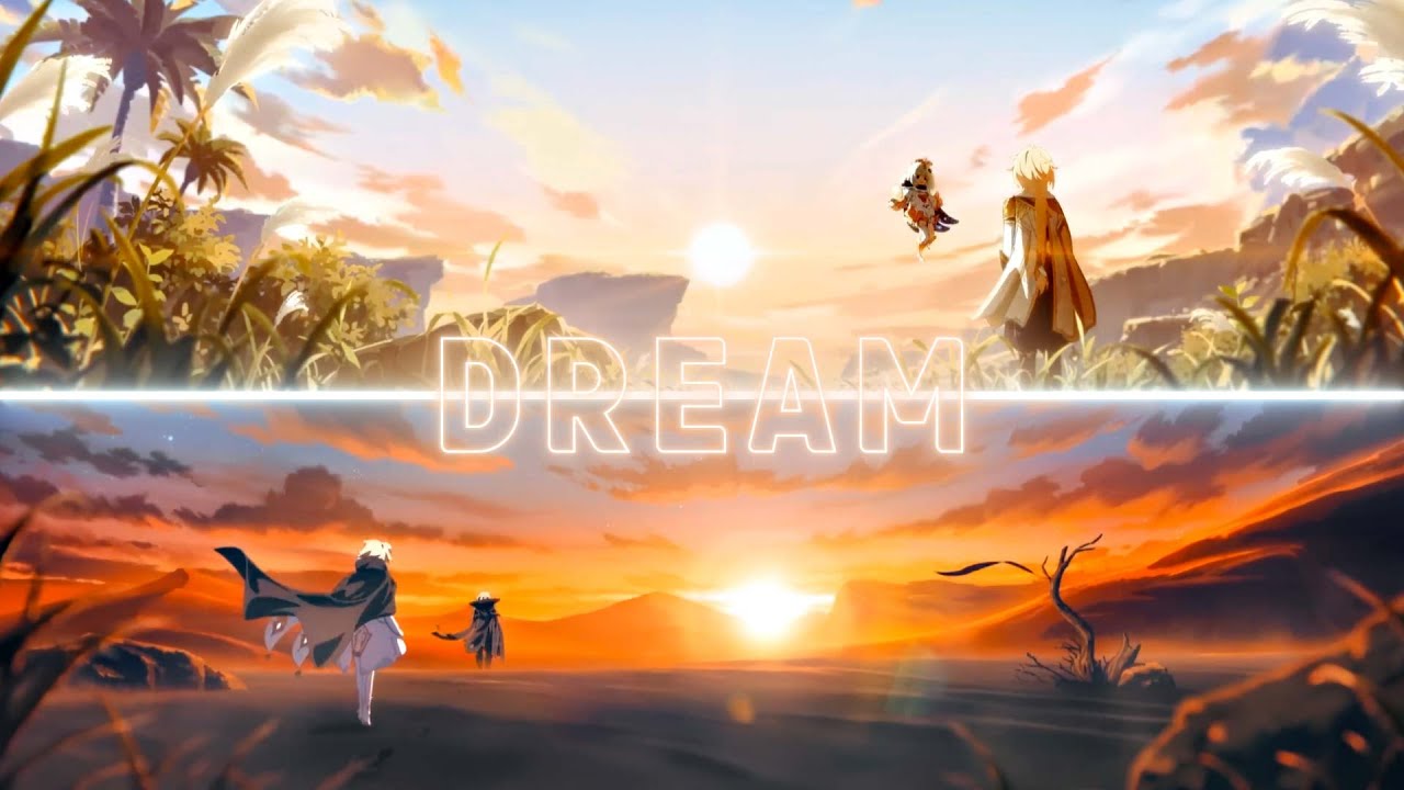 Aether & Lumine | Imagine Dragons - Dream [4K AMV]