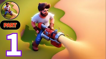 Wasteland Life - Walkthrough Gameplay Part 1 -  Survival​ Tutorial in Desert Android Gameplay