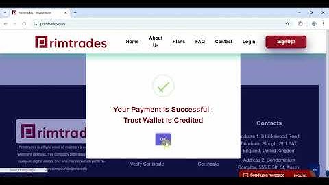 primetrades.com Exit Scam, See How to get your withdrawal approved instantly