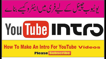 How to Make An Intro For YouTube Videos With Blender For Free Urdu/Hindi Tutorial!!