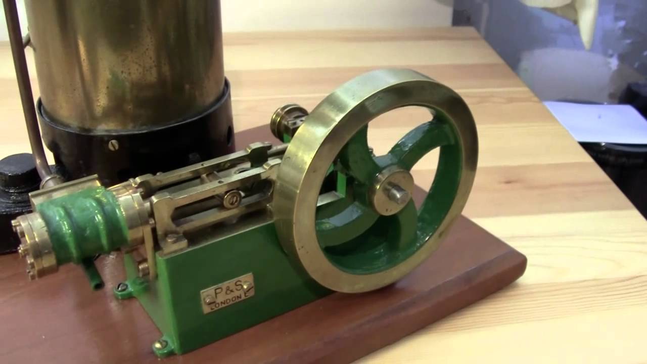 Antique Model Stationary Steam Engine Restoration c.1900 - YouTube