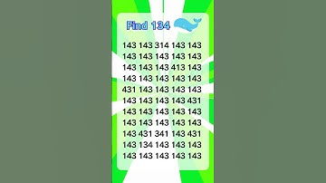 Check observation skill 48: only 7% people can find the number in 5 sec #shorts #spotthedifference