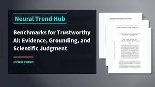 Benchmarks for Trustworthy AI: Evidence, Grounding, and Scientific Judgment