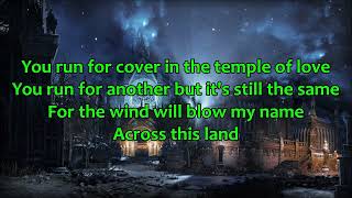 Black Veil Brides feat. VV - Temple Of Love (Lyrics)