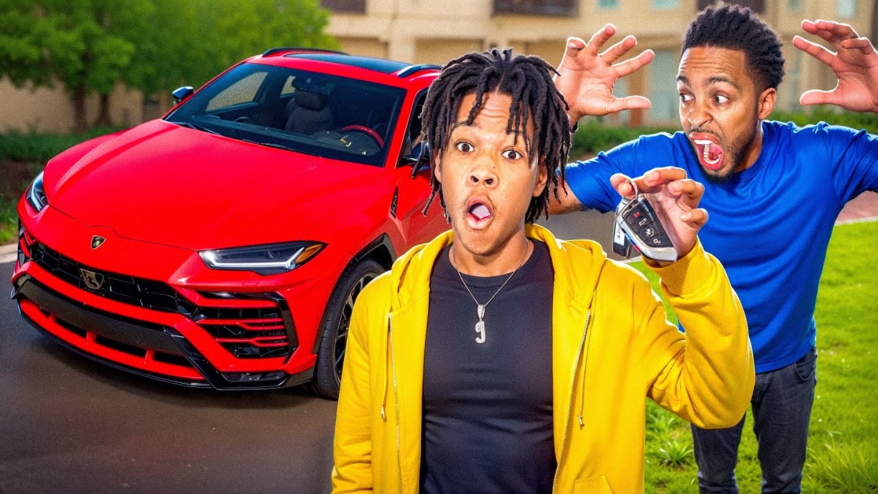 I STOLE my Dad’s Car and WALLET to go SHOPPING 