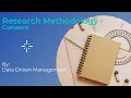 Consent | Research Methodology