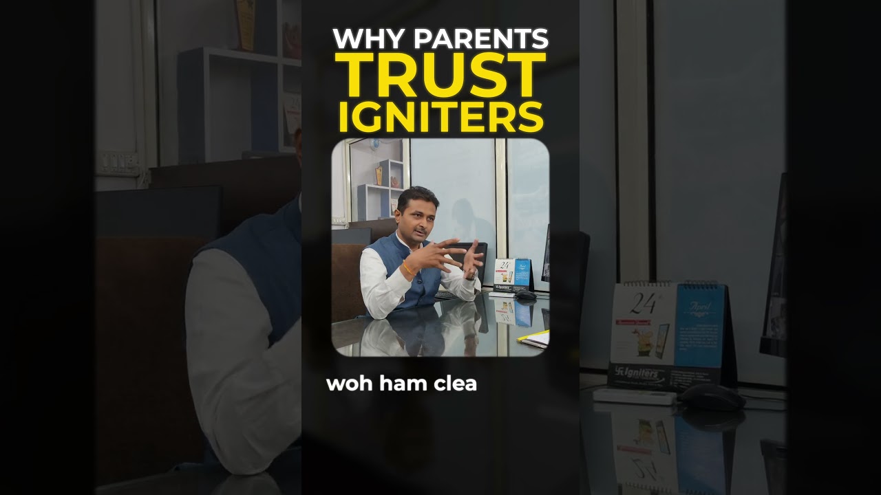 Why parents trust Igniters. #shorts #ignitersfortomorrow #dehraduncoaching