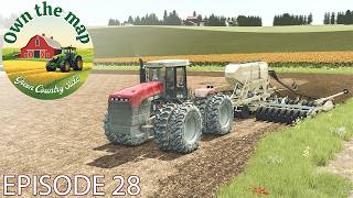 Finally upgrading the seeder - Own The Map - Ep 28 - Green Countryside - Farming Simulator 25
