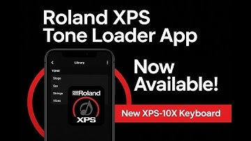 Roland XPS-10X app for expansion load. New XPS series Tone Loader @IndiaRoland @rolandglobal