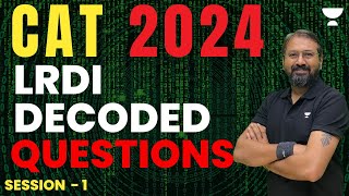 CAT 2024 | LRDI Questions Decoded - 01 | Ronak Shah by Unacademy CAT 1,398 views 1 month ago 19 minutes