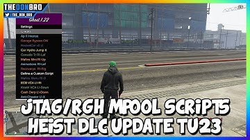 GTA 5 ONLINE - JTAG/RGH MPOOL SCRIPT BYPASS TU23/1.23 - 14 MENUS IN ONE (GTA 5 MODS)[+DOWNLOAD]